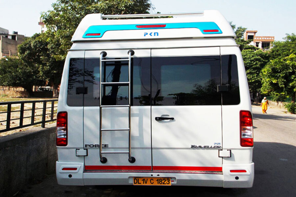 Luxury Tour Bus - Ultra Luxury Coach 1x1 11 Seater Hire - Car Rental Delhi