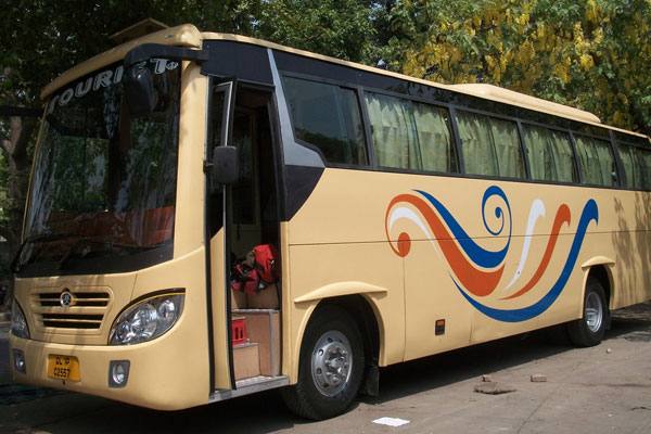 35 Seater Ac Deluxe Tata Bus - Deluxe Bus Rental Delhi - Car Rental Delhi