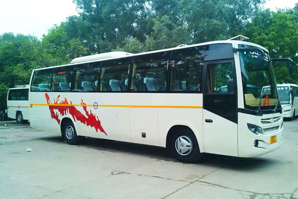 35 Seater Ac Deluxe Tata Bus - Deluxe Bus Rental Delhi - Car Rental Delhi