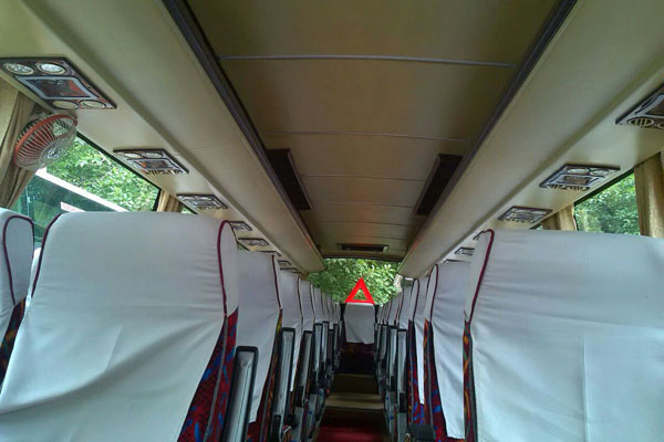 35 Seater Ac Deluxe Tata Bus - Deluxe Bus Rental Delhi - Car Rental Delhi