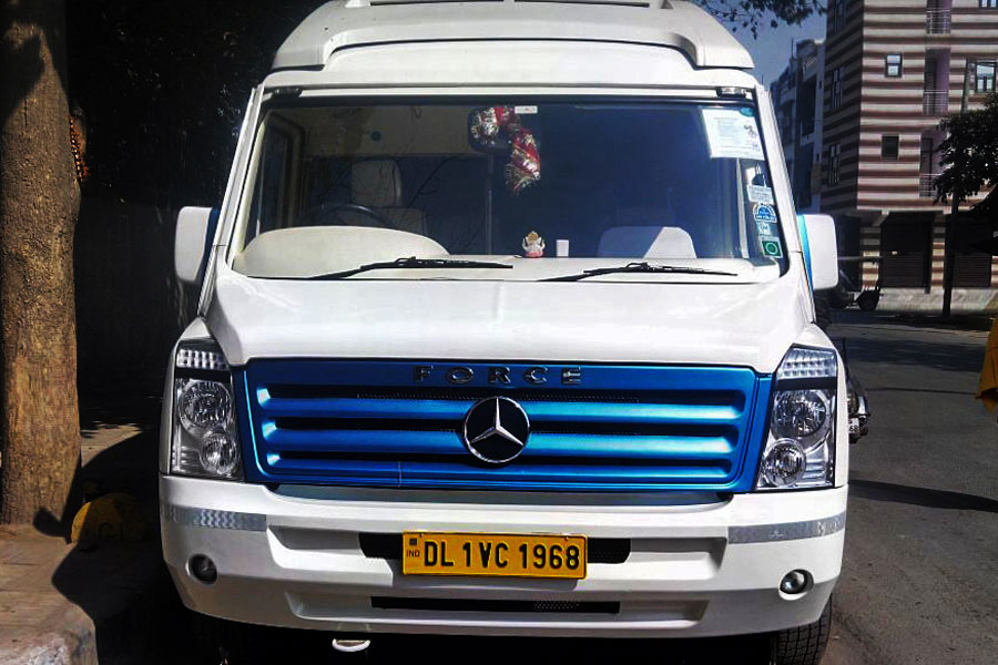 Mercedes Force Ultra Luxury - Mercedes Minibus Hire - Car Rental Delhi
