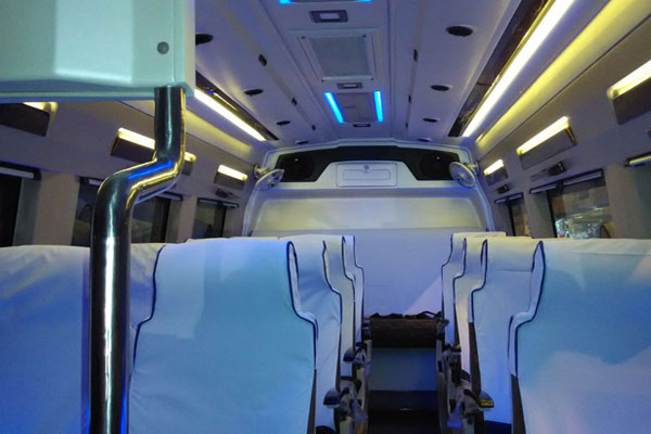 Mercedes Force Ultra Luxury - Mercedes Minibus Hire - Car Rental Delhi