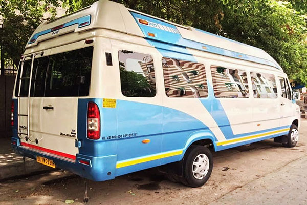 Mercedes Force Ultra Luxury - Mercedes Minibus Hire - Car Rental Delhi