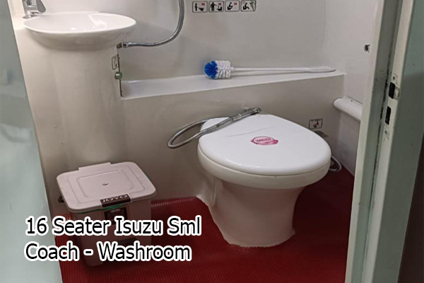 Volvo Mini Bus Rent Delhi 16 Seater Sml Isuzu With Washroom