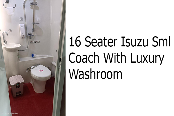 Volvo Mini Bus Rent Delhi 16 Seater Sml Isuzu With Washroom