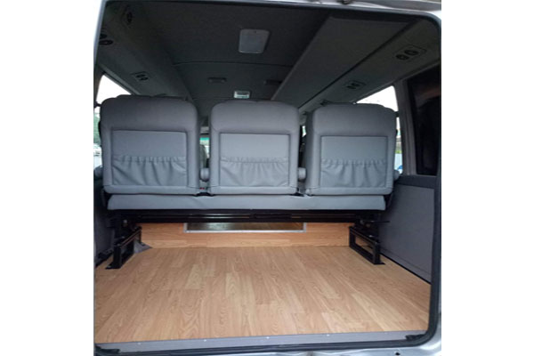 Toyota Coaster Modified Big Seats - 14 Seater - Luxury Imported Van Hire - Car Rental Delhi